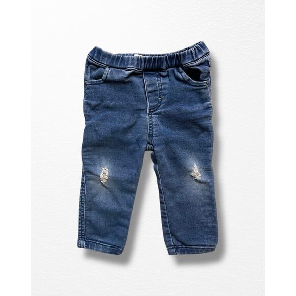 Baby Boden Distressed Jeggings, 6-12 Months - Picture 5 of 5